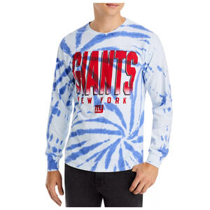 Junk Food Giants Game Time Tie Dye Tee Blue Size M 2869